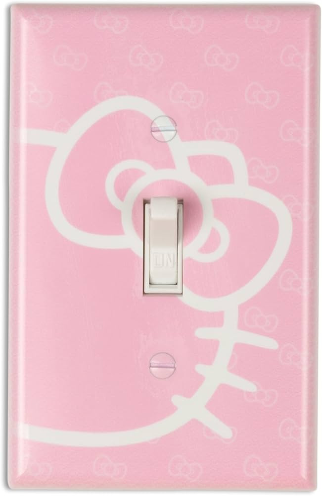 Light Switch Cover - Wall Plate Room Decor Pink Kawaii Bow WP-32 | Amazon (US)