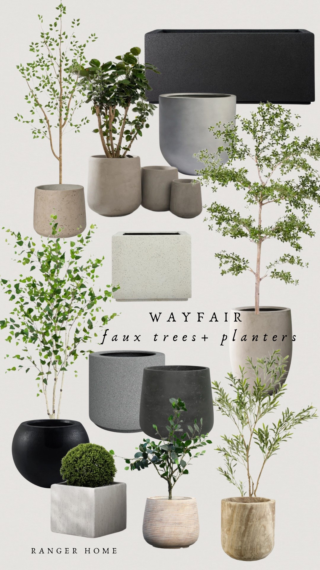 Faux trees + planters from Wayfair- don’t miss this sale! 

#LTKHome #LTKSaleAlert