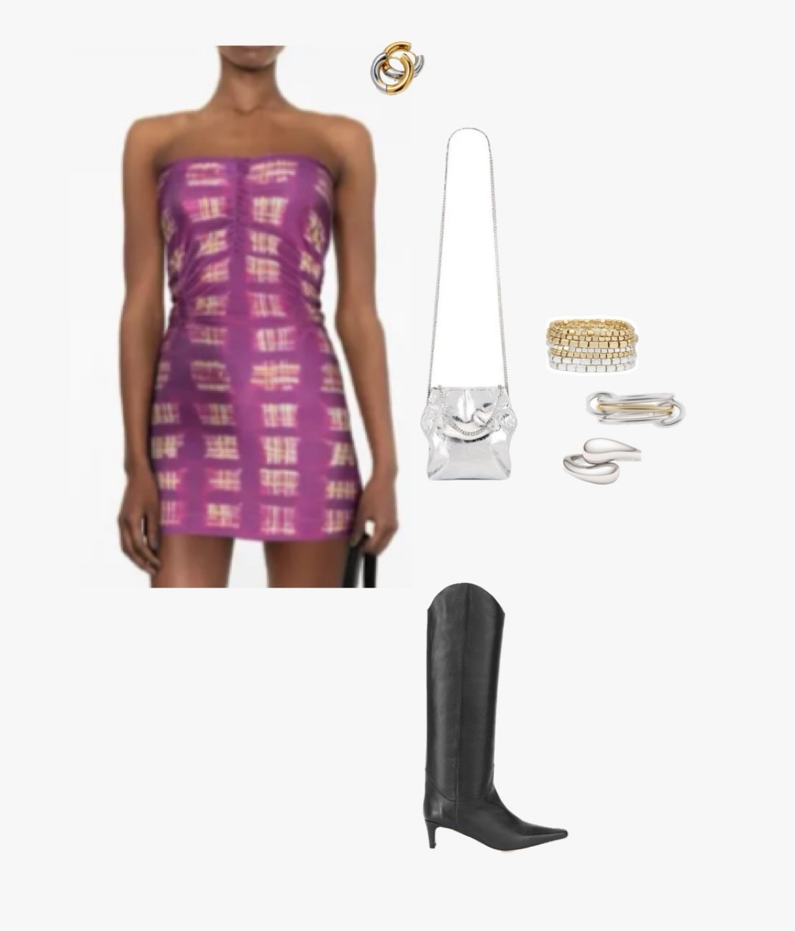 Fun outfit inspo!! 
Dress is on https://www.farfetch.com/shopping/women/knwls-patterned-off-shoulder-mini-dress-item-19211614.aspx

#LTKSeasonal #LTKMostLoved #LTKSaleAlert