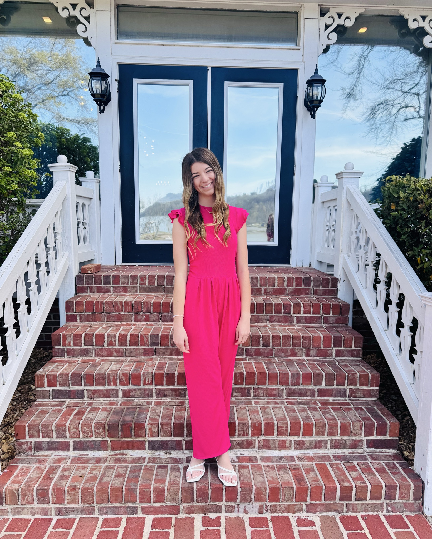 Sometimes a simple outfit just works. 💖

This bright pink romper is the perfect mix of fun and classy — comfortable enough to wear all day… honestly comfortable enough for a game of pickleball or dancing. 😉

Sometimes all you need is one bold color and a great pair of shoes.

#SpringStyle #OOTD #SimpleStyle #PickleballLife #BrightStyle

#LTKWedding #LTKWorkwear #LTKootd