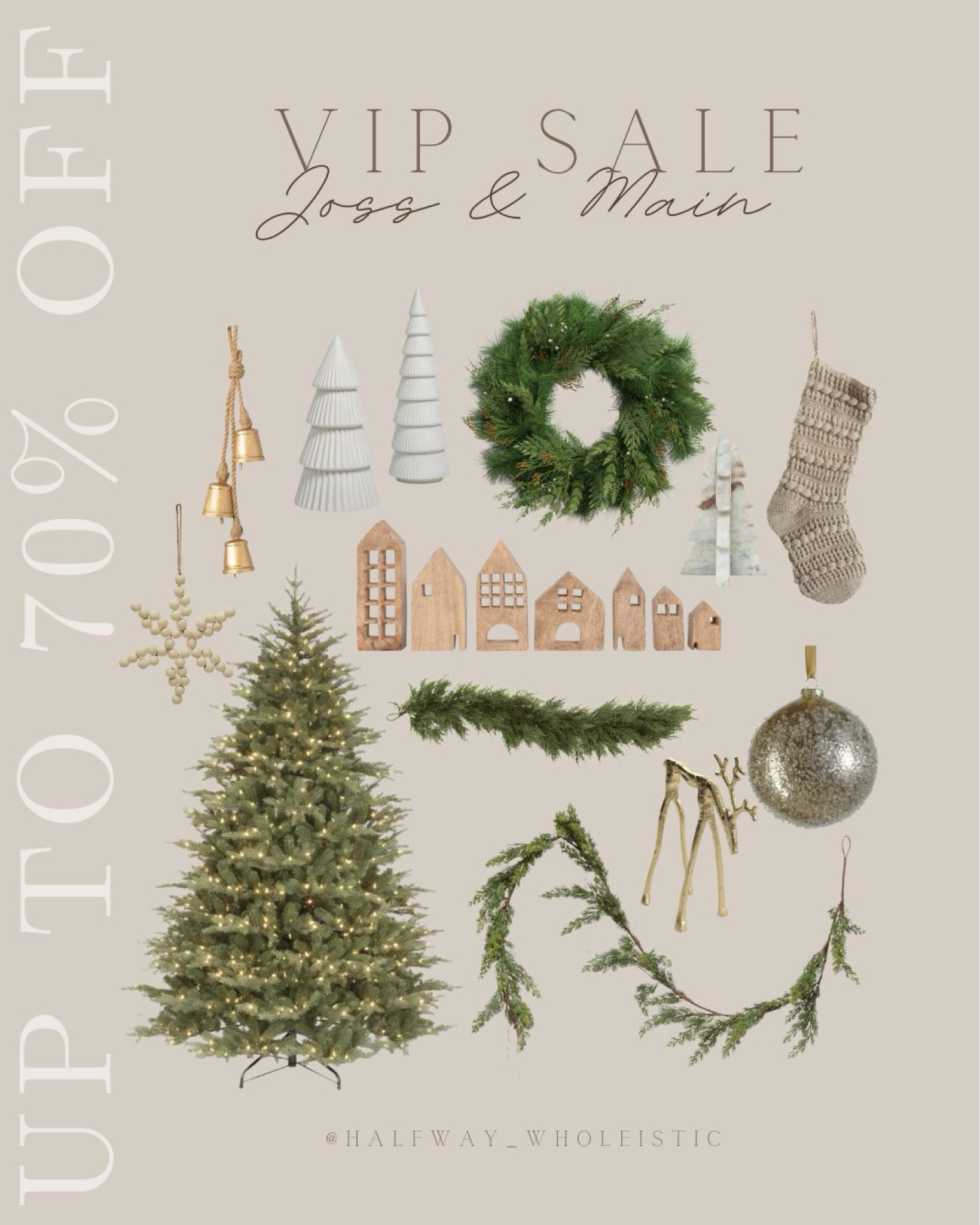 The @JossandMain VIP Sale is happening NOW! 🎉 With discounts up to 70% off from October 5-7, it’s the perfect time to score deals on holiday home finds! I’ve rounded up my top picks from our home to make your shopping even easier! #jossandmainpartner #jossandmainedit #myjossandmain