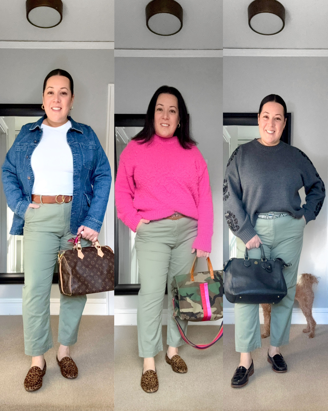 Casual workwear over 40. same pants 3 different looks  

 #LTKOver40 #LTKStyleTip #LTKWorkwear