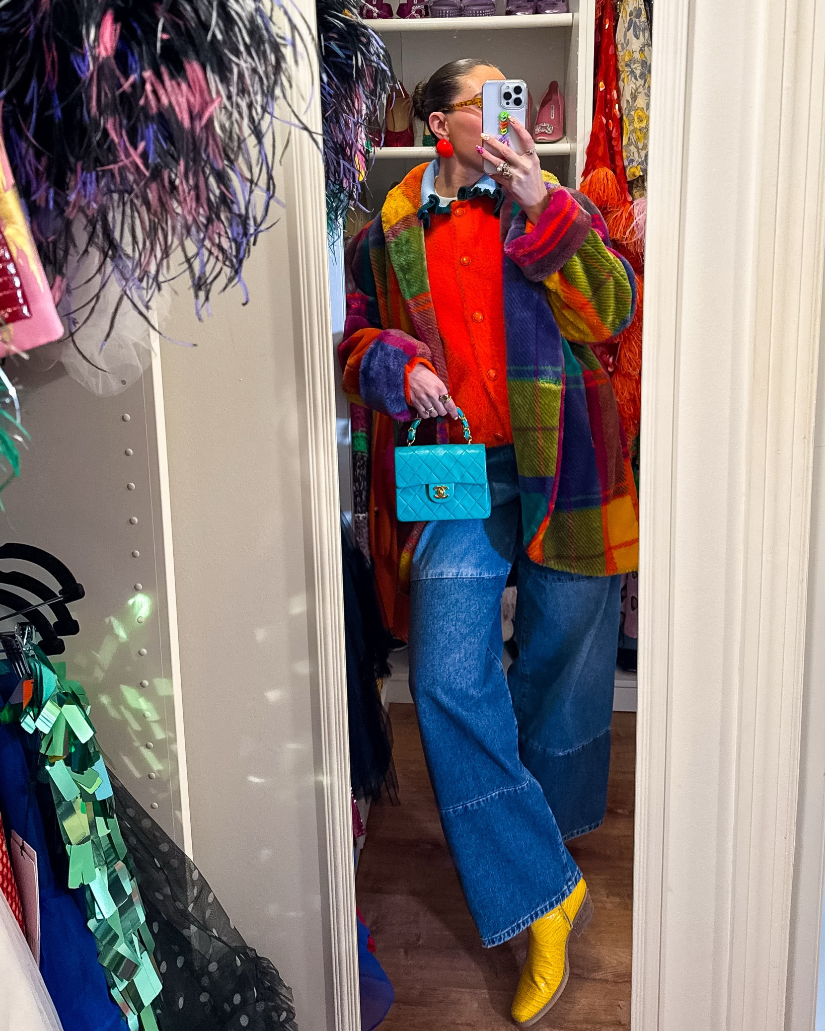 Colorful winter looks!!🧡💚 

#LTKootd #LTKSeasonal #LTKgrwm