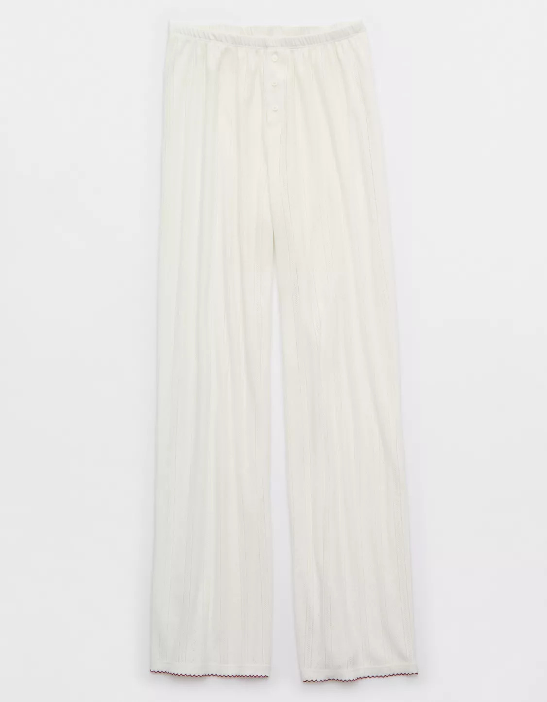 Aerie Off-Duty Pointelle Trouser PJ | Aerie