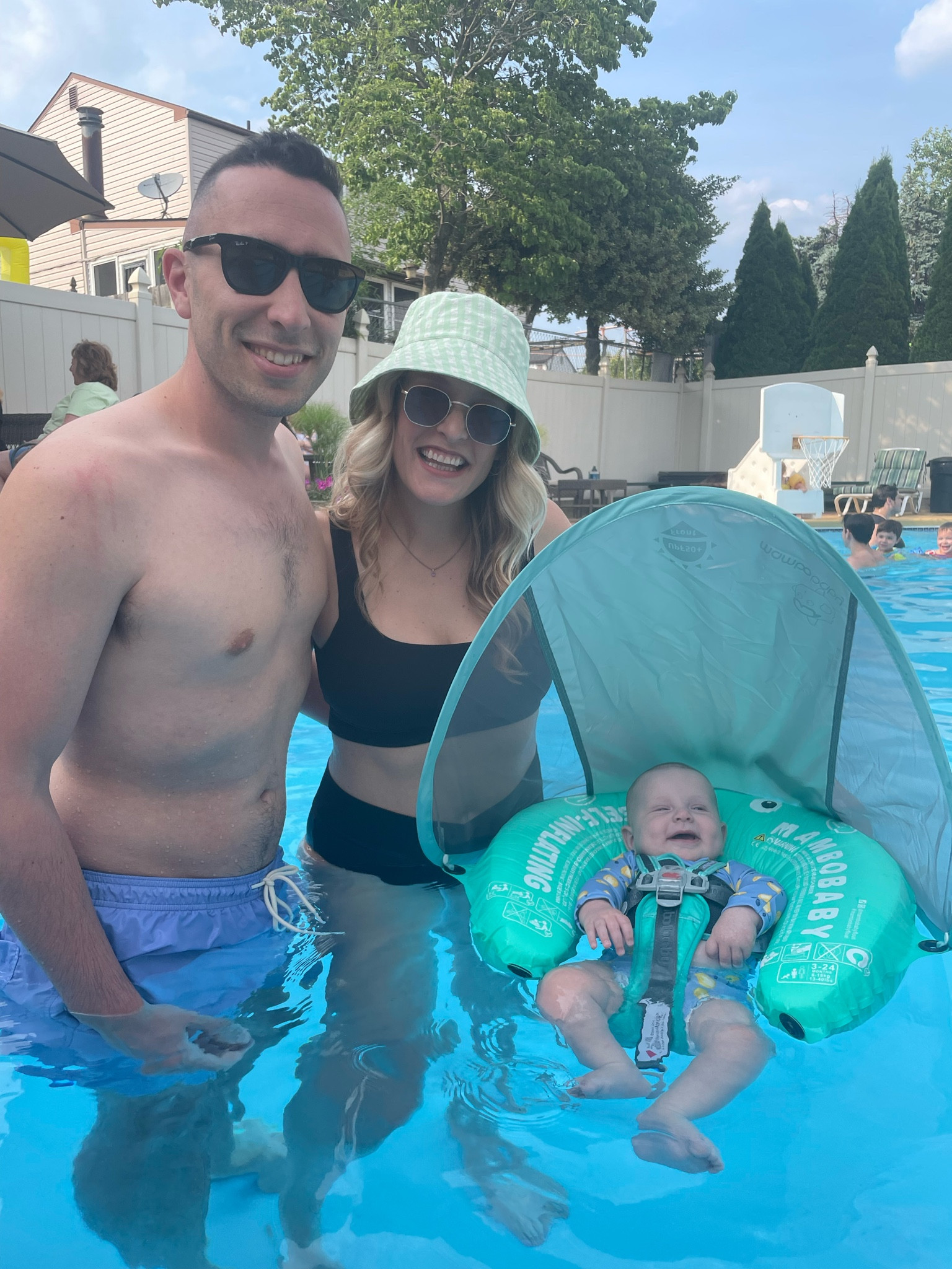 The best baby float! Aerie bathing suit. H&M bucket hat. Target baby bathing suit. Amazon baby float  

#LTKbaby #LTKkids #LTKswim