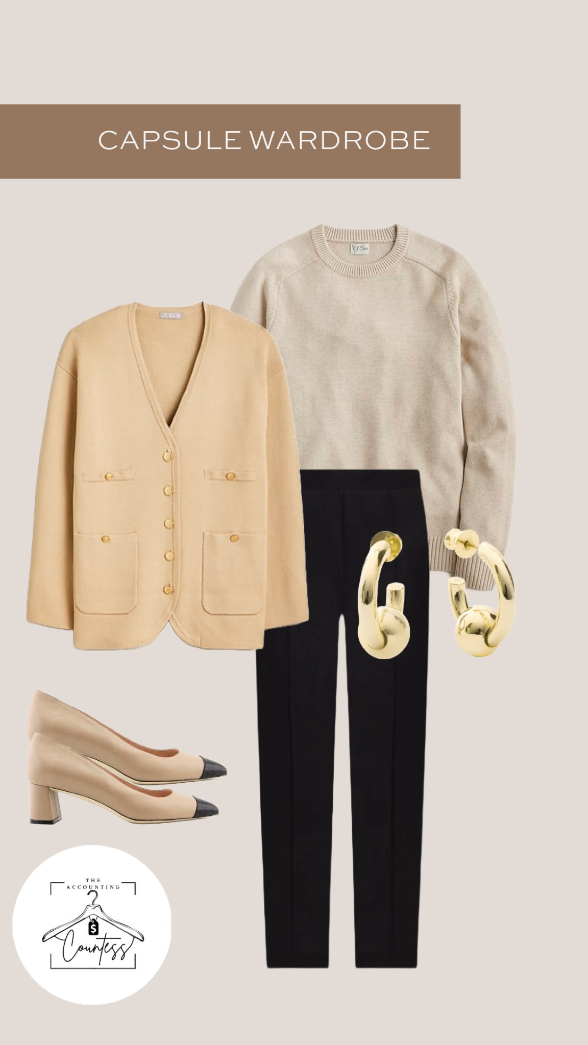 Capsule wardrobe work outfit 

#LTKshoecrush #LTKworkwear