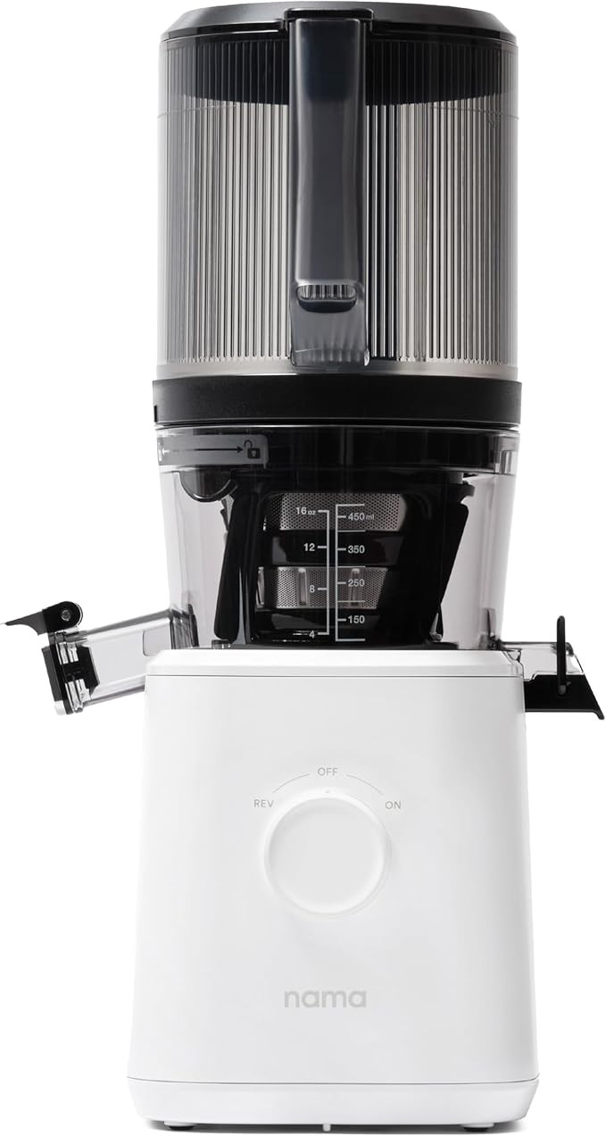 Nama J2 Cold Press Juicer – Self Feeding for Hands-Free Operation with Wide Mouth Hopper for Wh... | Amazon (US)