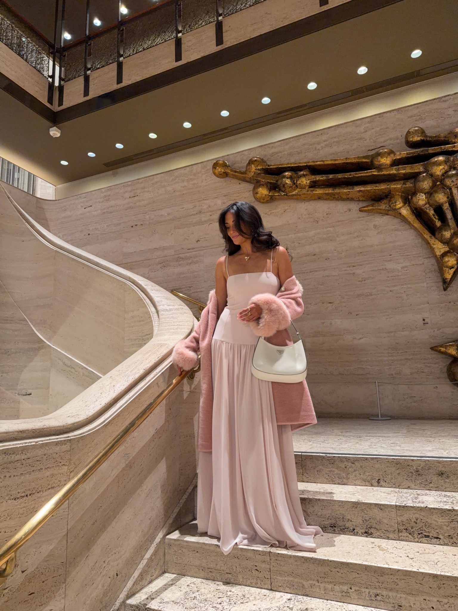 dress wearing size S
Coat is actually @santinni_london, wearing size S