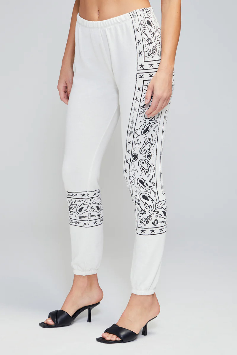 Cosmic Paisley Knox Pant | Vanilla | Wildfox