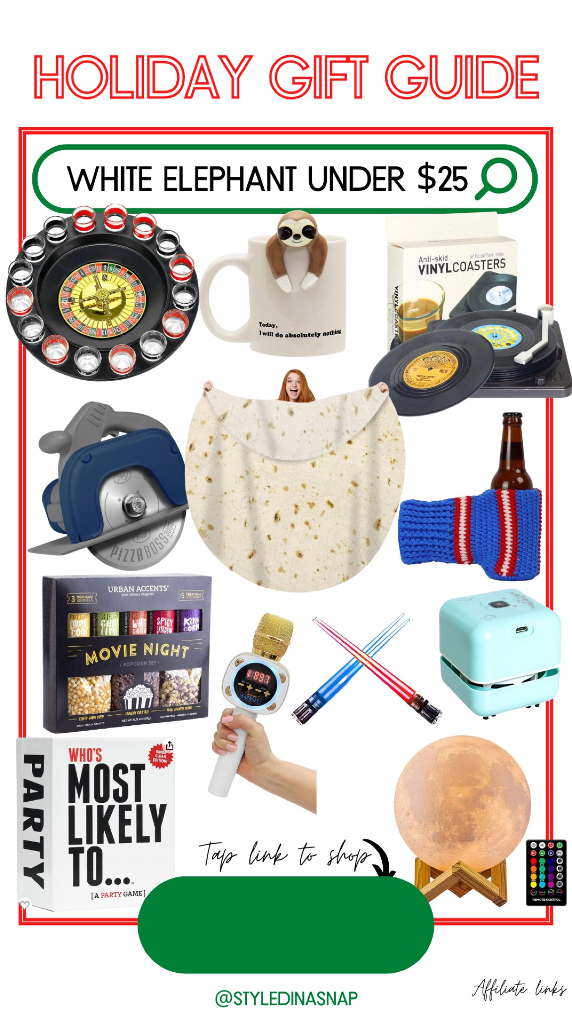 The best white elephant gifts under $25 on Amazon! 

#LTKGiftGuide #LTKHoliday #LTKParties