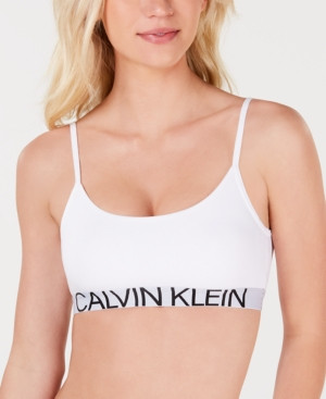 Calvin Klein Statement 1981 Logo Reversible Bralette QF5176, First At Macy's | Macys (US)