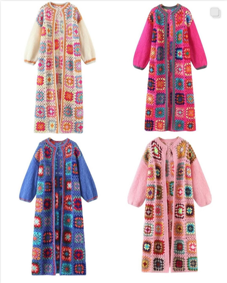 Totally crushing on these GORGEOUS crochet duster cardigans 🥰🩷…seriously want every color! Cardigan / crochet / knit / rainbow / trendy / boutique / winter / sweater /online shopping / rainbow crochet / pink / taupe / hot pink / blue 

#LTKMostLoved #LTKSeasonal #LTKstyletip