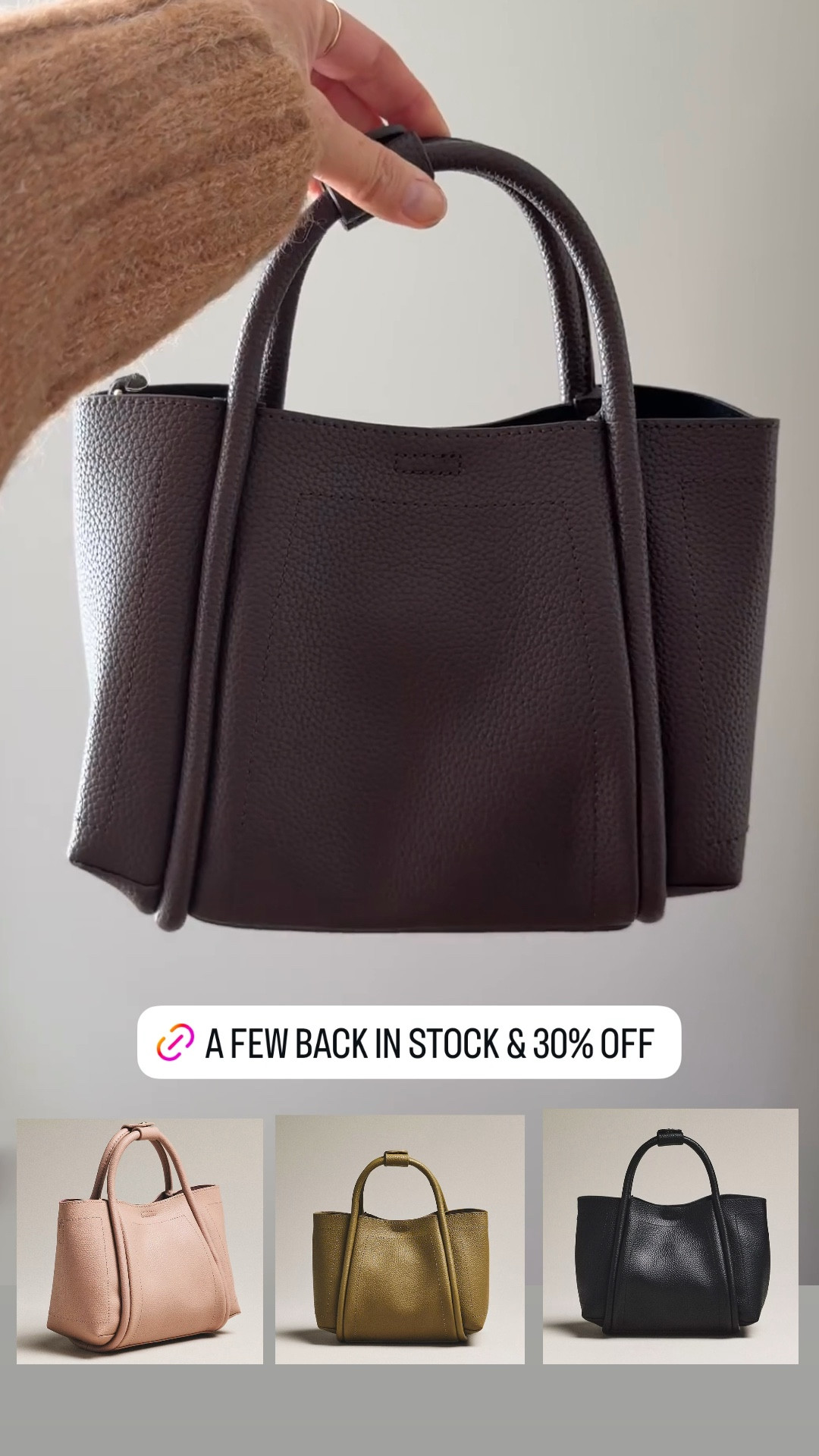 On sale for 30% off and a few colors. Comes with a crossbody strap 

#LTKSaleAlert #LTKFindsUnder100