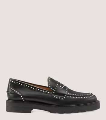 Parker Lift Mini Pearl Loafer | Stuart Weitzman Outlet