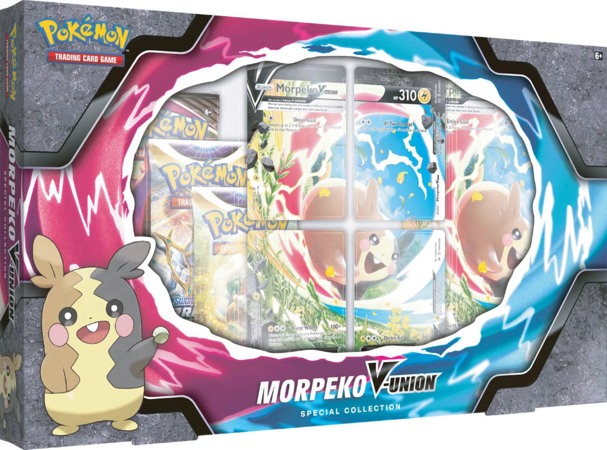 Pokemon Trading Card Games Morpeko V Union Special Collection | Walmart (US)