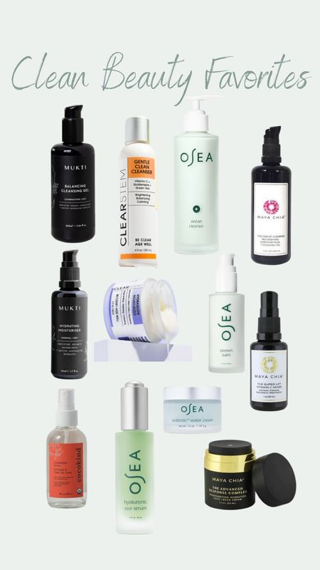 Clean beauty favorites!! Non toxic beauty!! 
DISCOUNT CODES: 
💗CLEANLIVING on OSEA 
💗CLEANLIVINGKARLY on CLEARSTEM


#LTKSeasonal #LTKbeauty #LTKGiftGuide