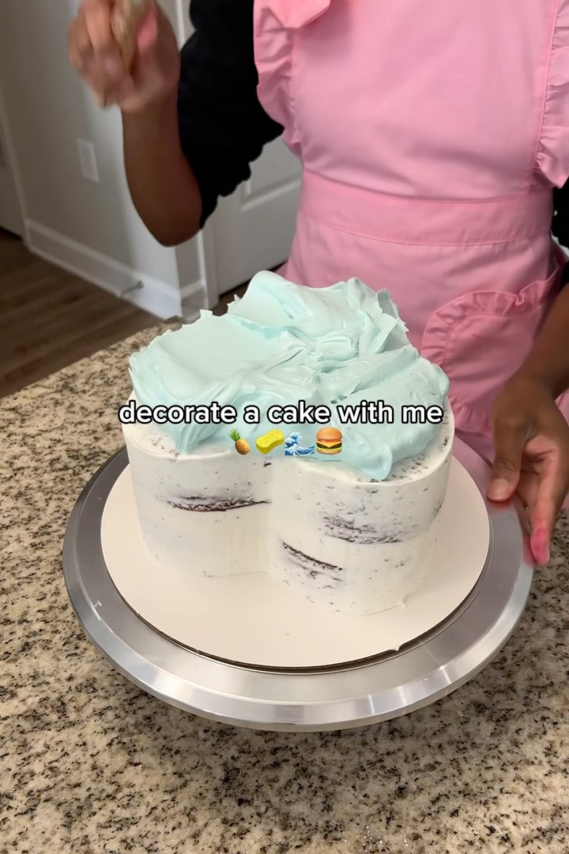 decorate a cake with me. 🍍🍔 Follow my bakery page @naebakerbae 🎀 🏹🧁
♡ 
♡
♡
#naethebakerbae #cake #bakingszn #cakes #cakedecorator #cakedecorating #bakingrecipe #blackbakersofinstagram #heartcakes #atlantacake #bakerylife #bakery #blackbakers  #atlantacakes #atlantacakeartist #valentinesday #galentinesday #vday #bakingforfriends #stress #stressbaking #aquariusseason #aquarius #blackgirltiktok #fyp #girlsnight #girlstrip #dollcake #fypシ #vintagecakes