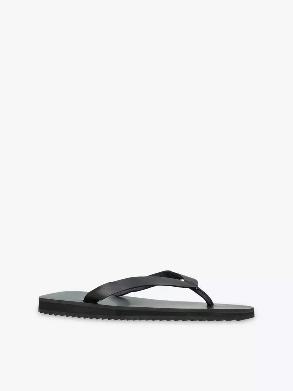 Xeo I Leather Flip-Flops | Selfridges