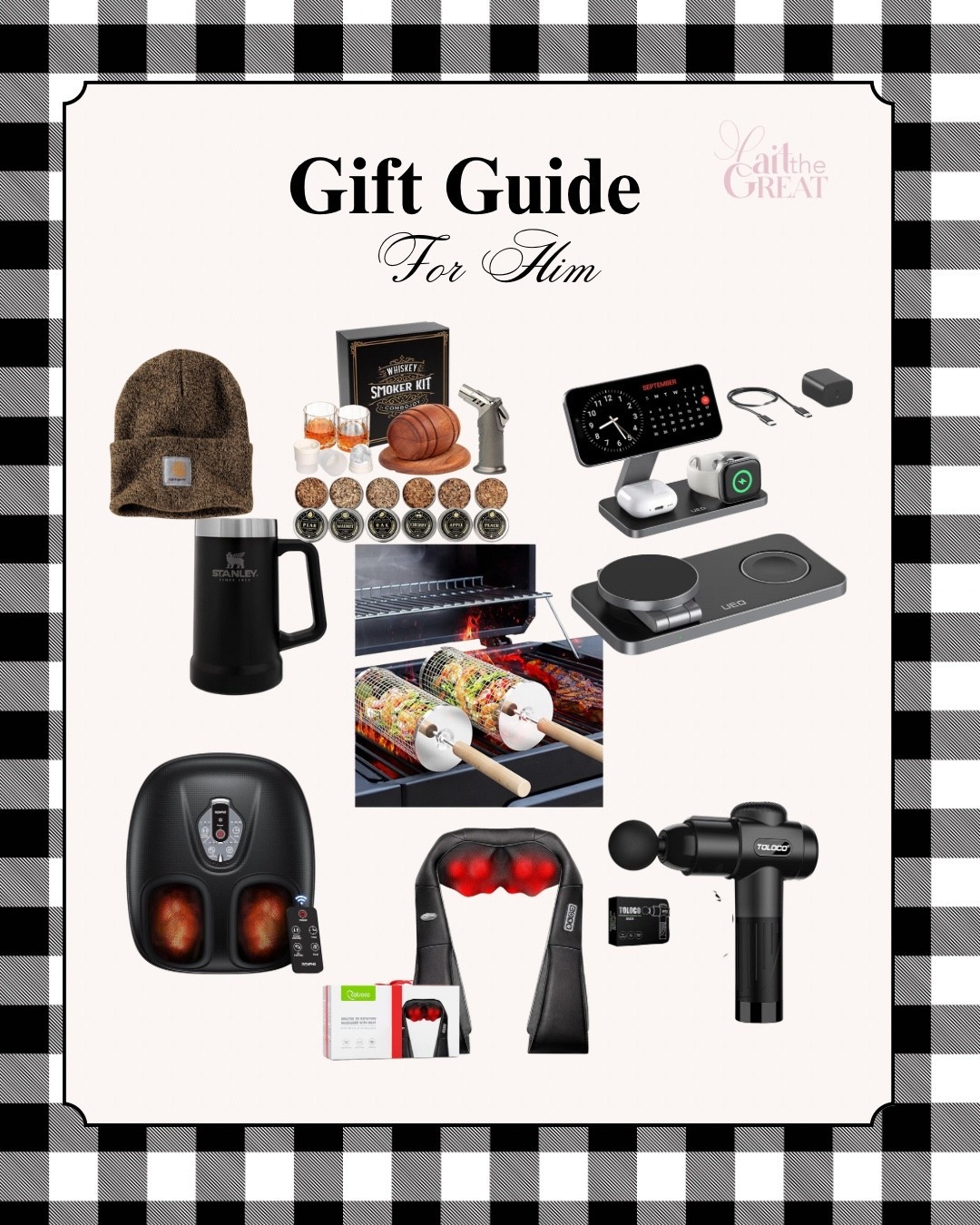 Dads can be the hardest to shop for! 🎁 This holiday season, go for something he’ll actually love—like a cool grill upgrade, a fun new gadget, or something to keep him warm ❄️

#LTKGiftGuide #LTKSeasonal #LTKHoliday