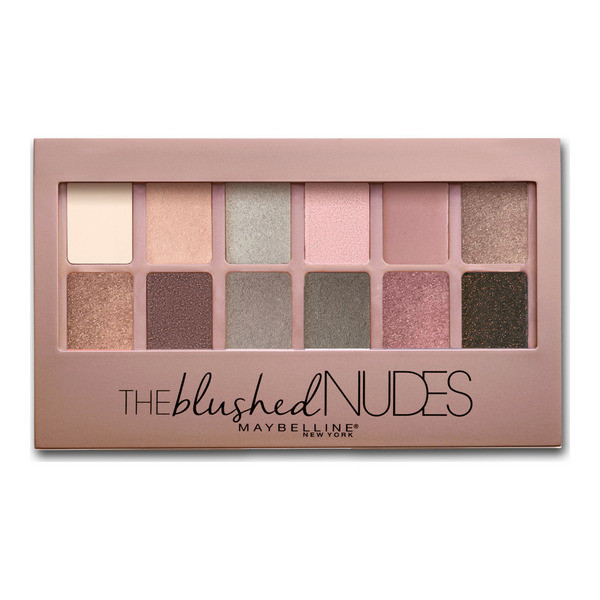 Maybelline Eyeshadow Palette, The Blushed Nudes - 0.34 oz. | Instacart