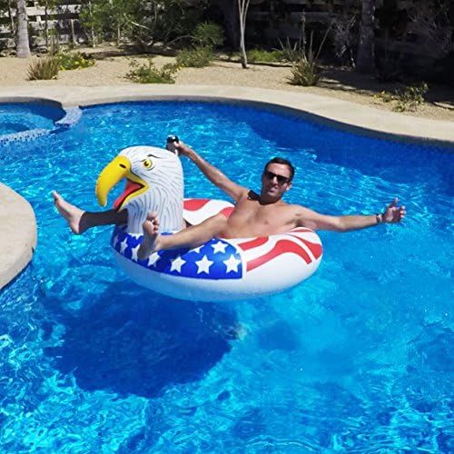 GoFloats American Screaming Eagle Pool Float Party Tube - The Most Patriotic Float Ever (for Adults  | Amazon (US)