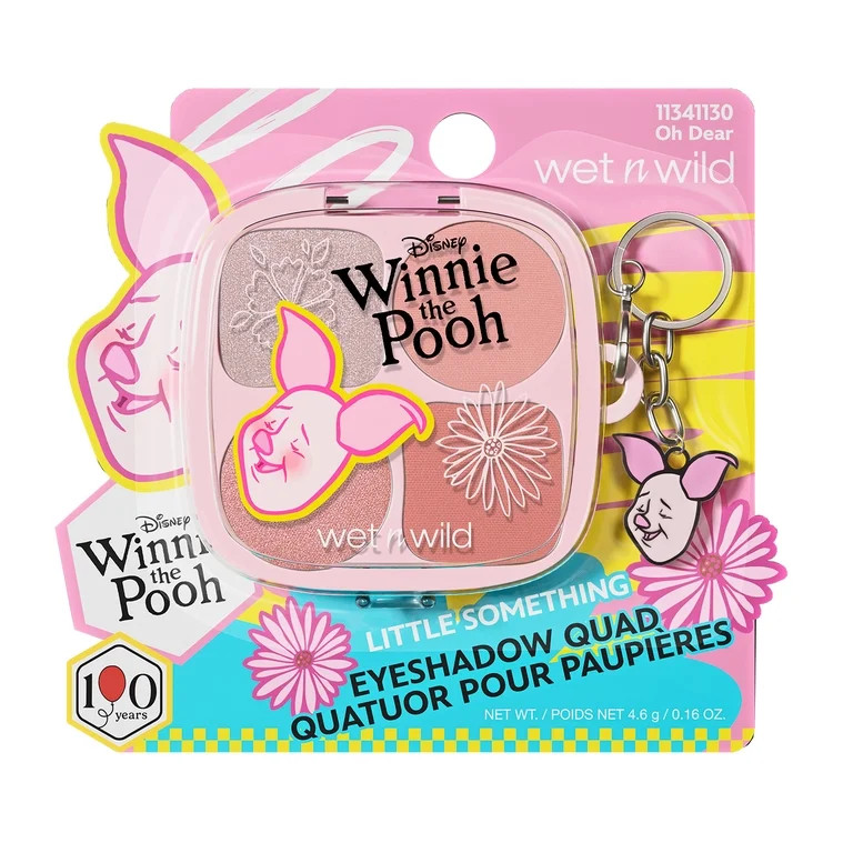 Wet n Wild Winnie the Pooh Eyeshadow Little Something Eyeshadow Quad Oh Dear | Walmart (US)