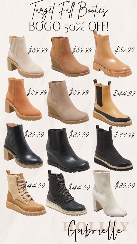 Target is doing BOGO 50% womens & mens shoes! So perfect for these fall booties! 

#LTKshoecrush #LTKSeasonal #LTKsalealert