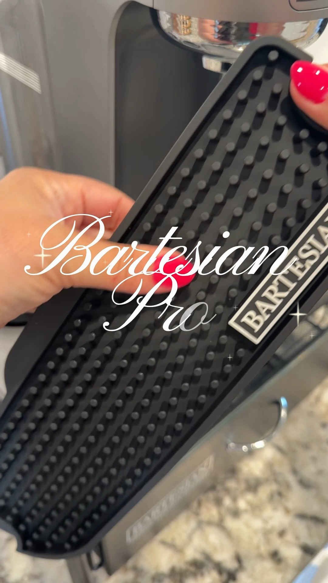 ✨ At-Home Cocktail Bar Setup 🍸

If you love a good cocktail but hate the hassle… this setup is everything.

I finally upgraded my bar cart with the Bartesian cocktail maker and it honestly feels like having a personal bartender at home. No measuring, no mess—just pop in a capsule, choose your strength, and it does the rest.

💡 Why I love it:
– Perfect cocktails in seconds
– Minimal effort (goodbye sticky counters 🙃)
– So many drink options—from margaritas to espresso martinis
– Makes hosting way easier

🛒 Setup essentials:
✔️ Bartesian machine
✔️ Variety of cocktail capsules
✔️ Your favorite spirits
✔️ Cute glassware (because vibes matter)
✔️ A simple bar cart or counter space

This is your sign to romanticize your nights in 🍋✨
Who needs a bar when your kitchen looks like this?

#HomeBar #CocktailLover #Bartesian #AtHomeHappyHour #HostessVibes 

#LTKHome #LTKMothersDay #LTKfoodie