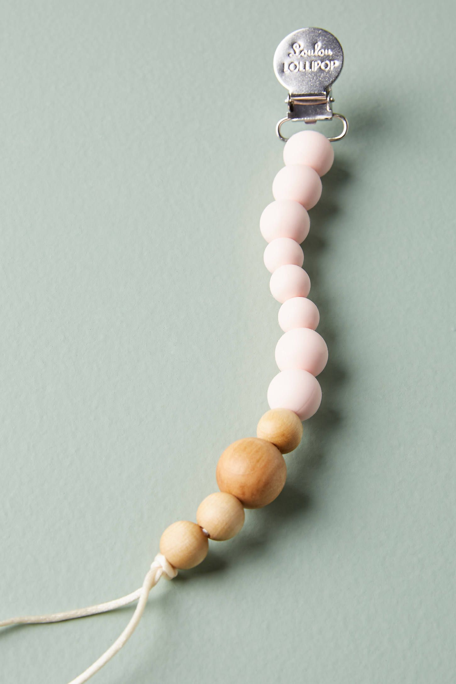 Beaded Pacifier Clip | Anthropologie (US)