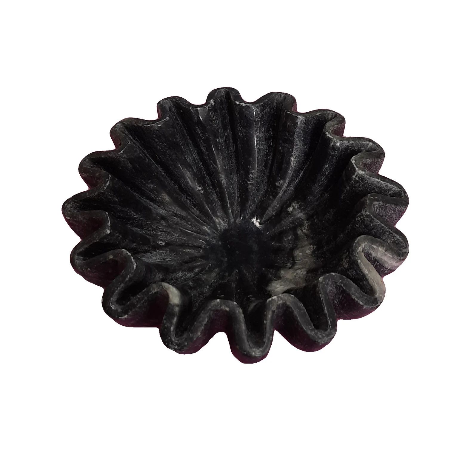 Decorative Vintage Black Marble Ripple bowl, hand carved  antique black Cantina Bowl,  Decorative... | Etsy (US)