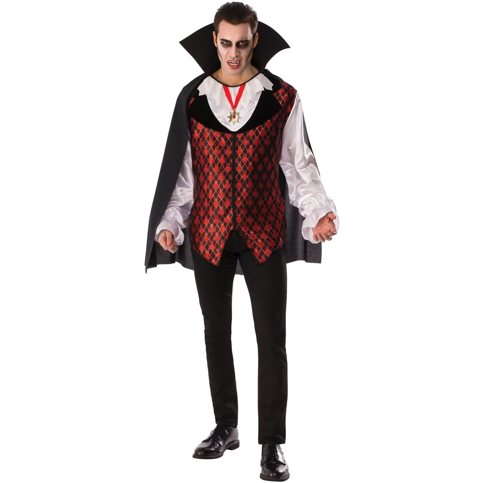 Men Vampire Halloween Costume Medium - Walmart.com | Walmart (US)