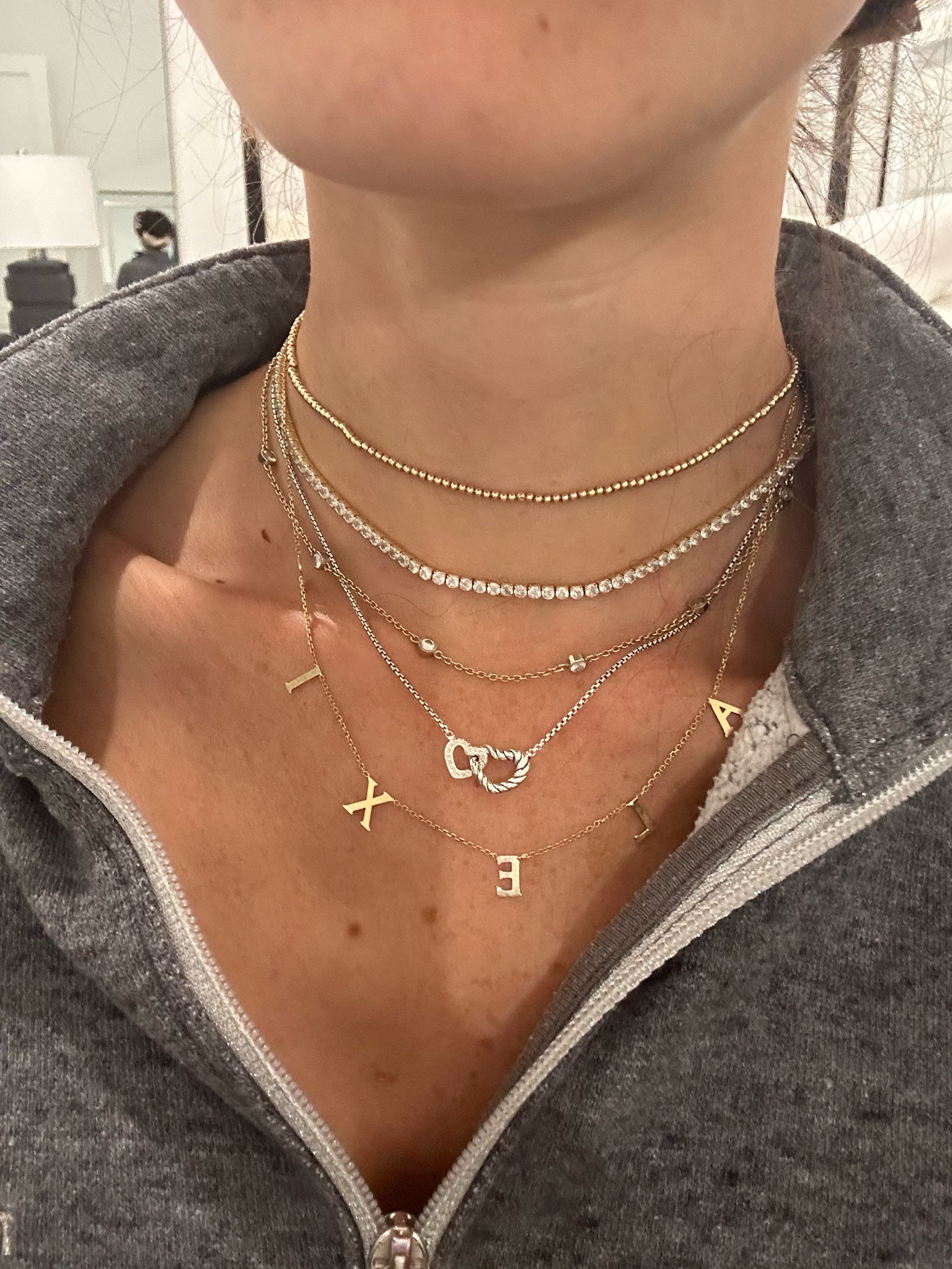 Tennis necklace I wear everyday and shower with 

#LTKFindsUnder50 #LTKFindsUnder100