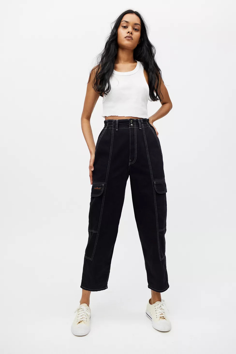 BDG Blaine High-Waisted Skate Jean – Black Denim | Urban Outfitters (US and RoW)