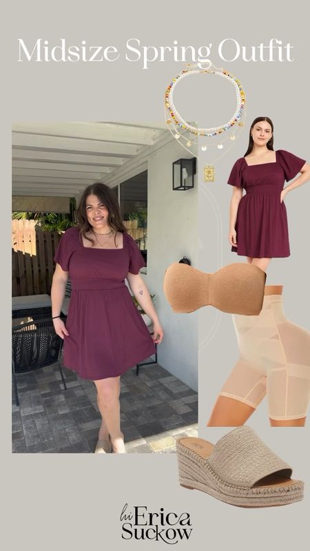 Midnight Spring outfit! This dress is so cute and on sale for $25, I ordered it in size large!

This would be a great teacher outfit, baby shower outfit, bridal shower outfit, date night dress, work dress  and more! I’m typically a size 12/14

#LTKmidsize #LTKVideo #LTKsalealert