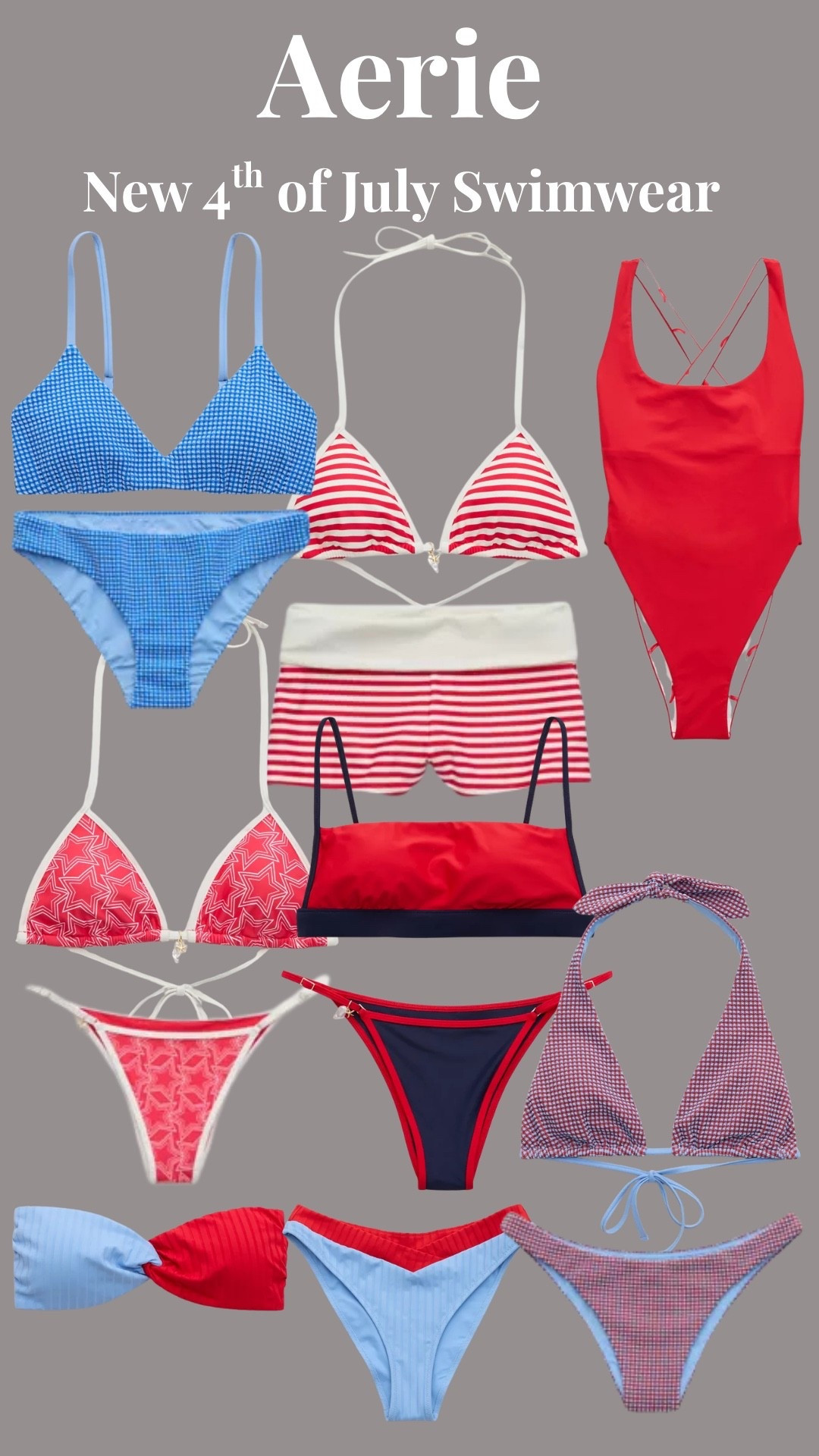 Obsessed with this new 4th of July drop from Aerie 🇺🇸🎆

@Aerie

#LTKgrwm #LTKSeasonal #LTKSwim