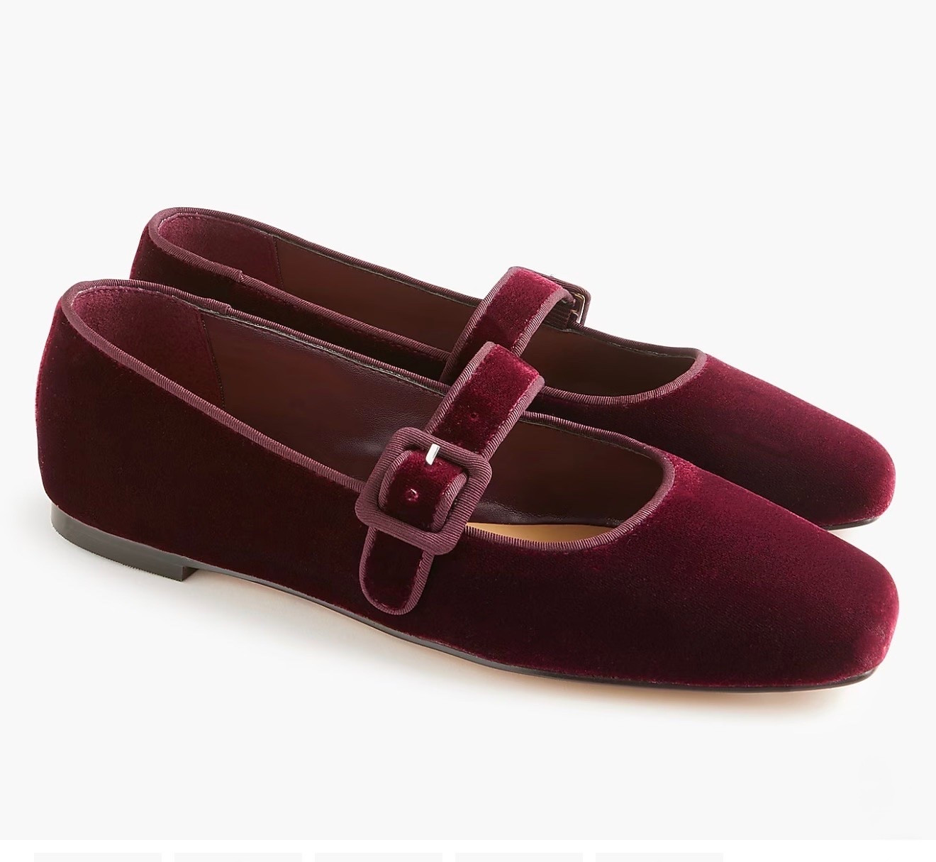 Velvety square-toe Mary Jane flats

#LTKSeasonal #LTKWorkwear #LTKootd
