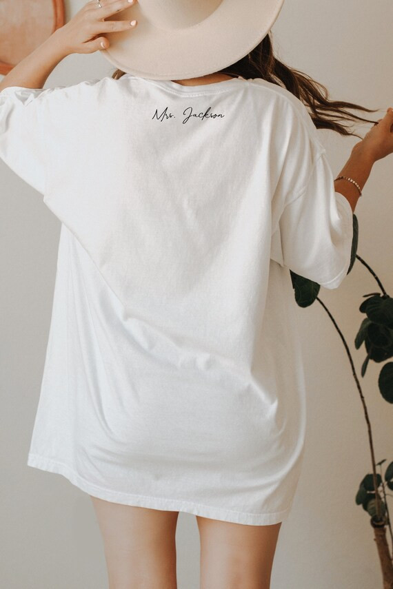 Mr Mrs Shirts Personalized Mr Mrs Shirts Engagement Shirts - Etsy | Etsy (US)