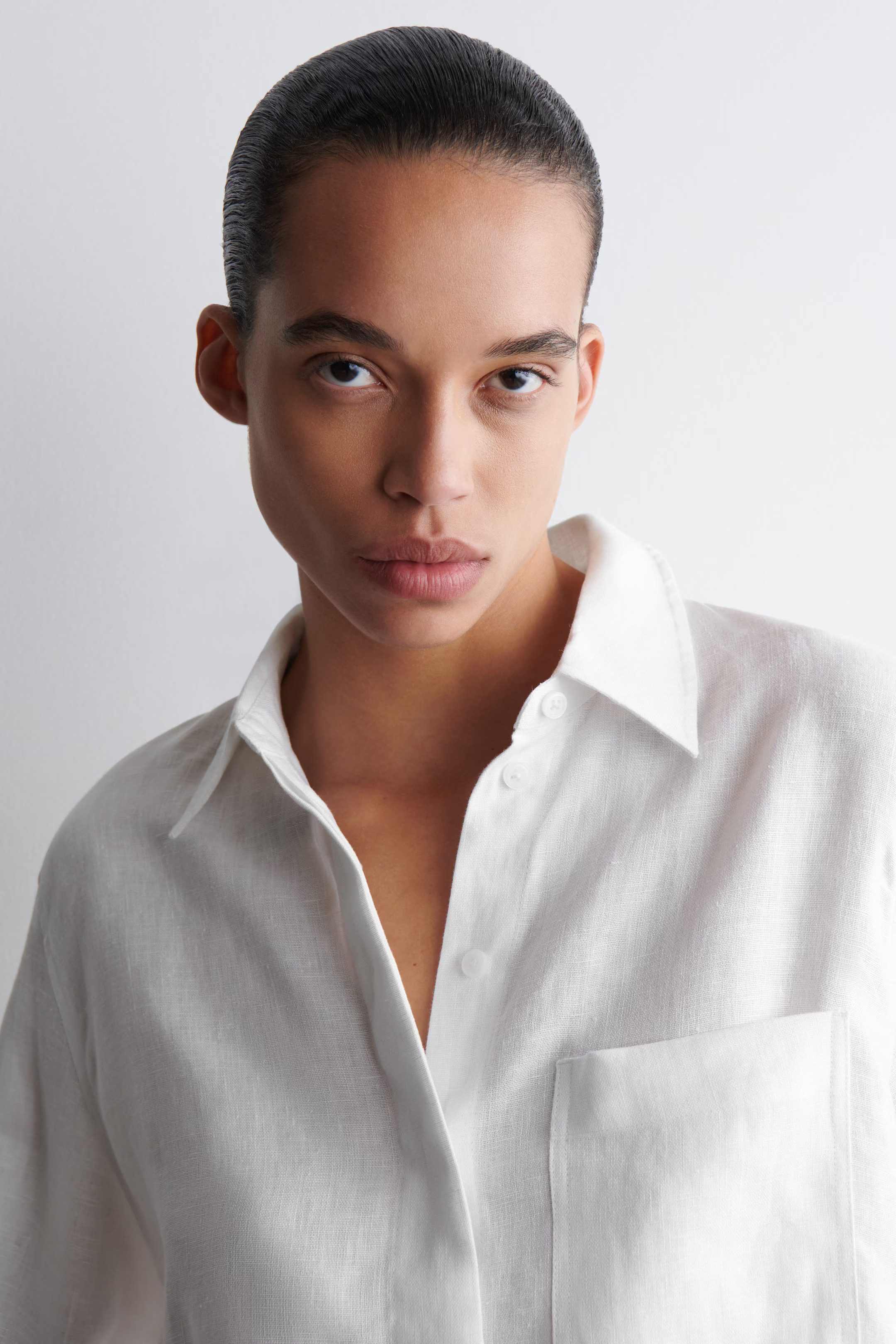 OVERSIZED-HEMD AUS LEINEN - WEISS | COS DE | COS (EU)