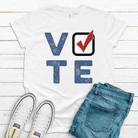 Vote Shirt/Election Quote Get Out The Hoodie Red White & Blue Encourage Voters Ballot Box Politics Activist Tank Top | Etsy (US)