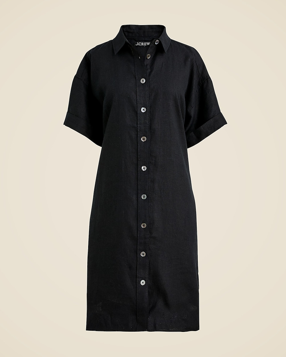 Capitaine shirtdress in linen | J. Crew US