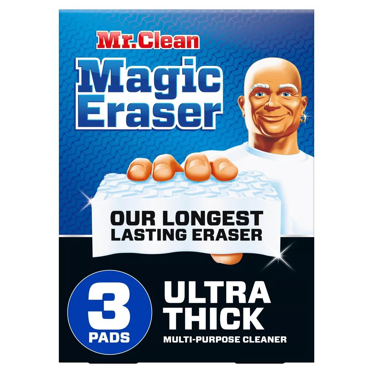 Mr. Clean Magic Eraser Ultra Thick Multi-Purpose Cleaner - 3ct | Target