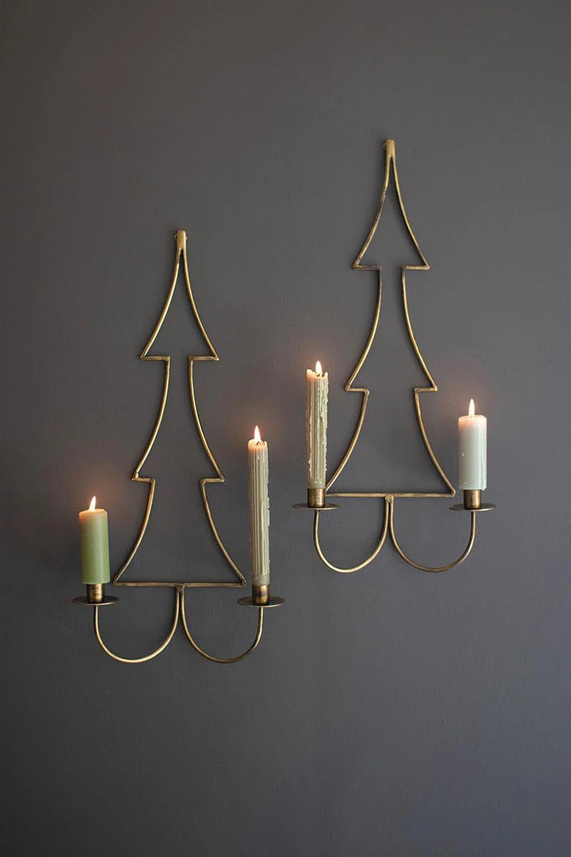 The Holiday Aisle® 23.5'' H Metal Wall Wall Sconce | Wayfair | Wayfair North America