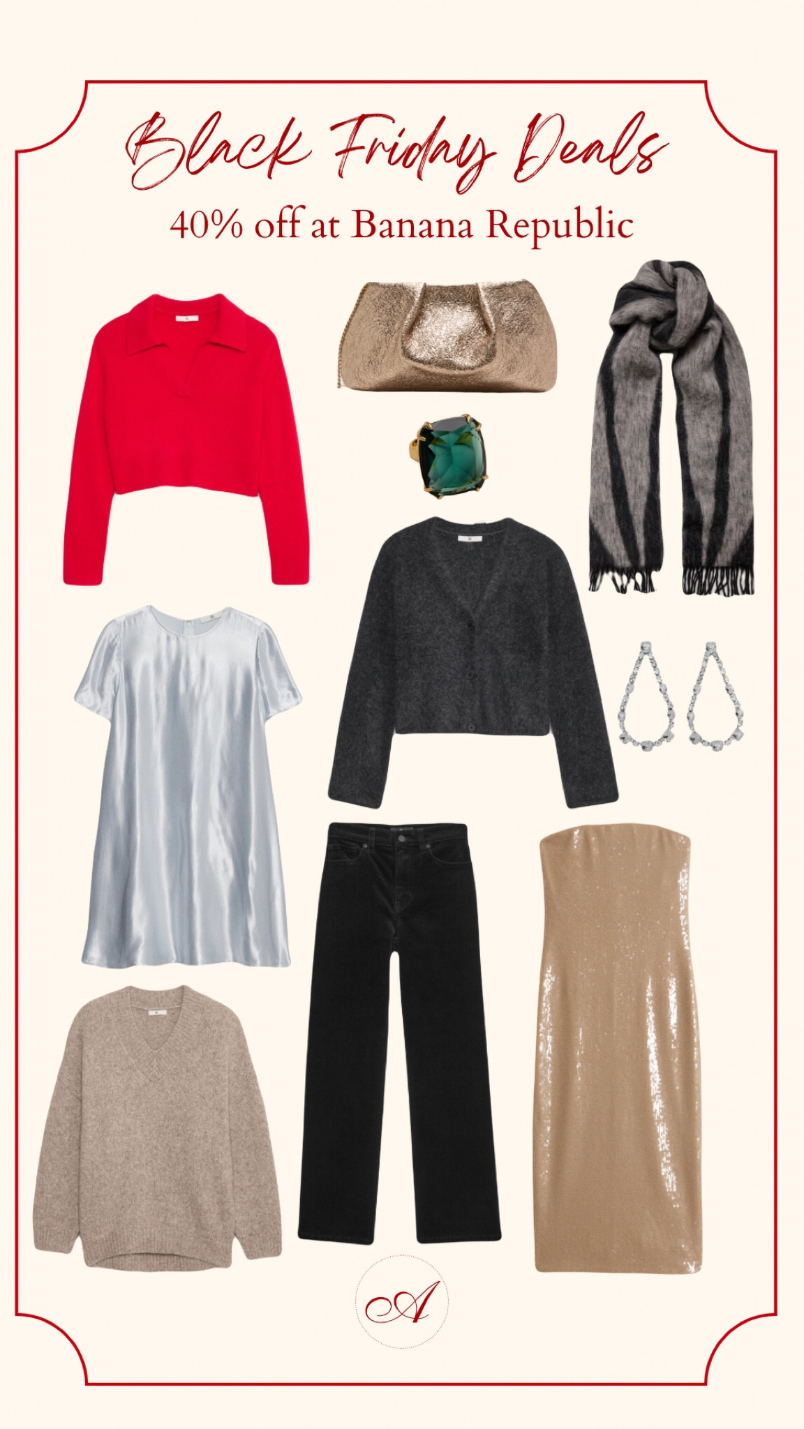 Black Friday Deals: Up to 40% off at Banana Republic! ✨


Banana Republic Black Friday, Black Friday Deals, Banana Republic Sale, Holiday Sale Finds, Black Friday Must-Haves, Classic Style on Sale, Banana Republic Favorites, Timeless Fashion Deals, Black Friday Clothing Deals, Men’s Black Friday Deals, Women’s Black Friday Fashion, Workwear on Sale, Banana Republic Wardrobe Staples, Elevated Basics Black Friday, Holiday Party Style Deals, Luxury for Less, Outerwear Black Friday Finds, Banana Republic Shopping Haul, Affordable Classic Style, Black Friday Outfit Ideas


#LTKSaleAlert #LTKCyberWeek #LTKHoliday