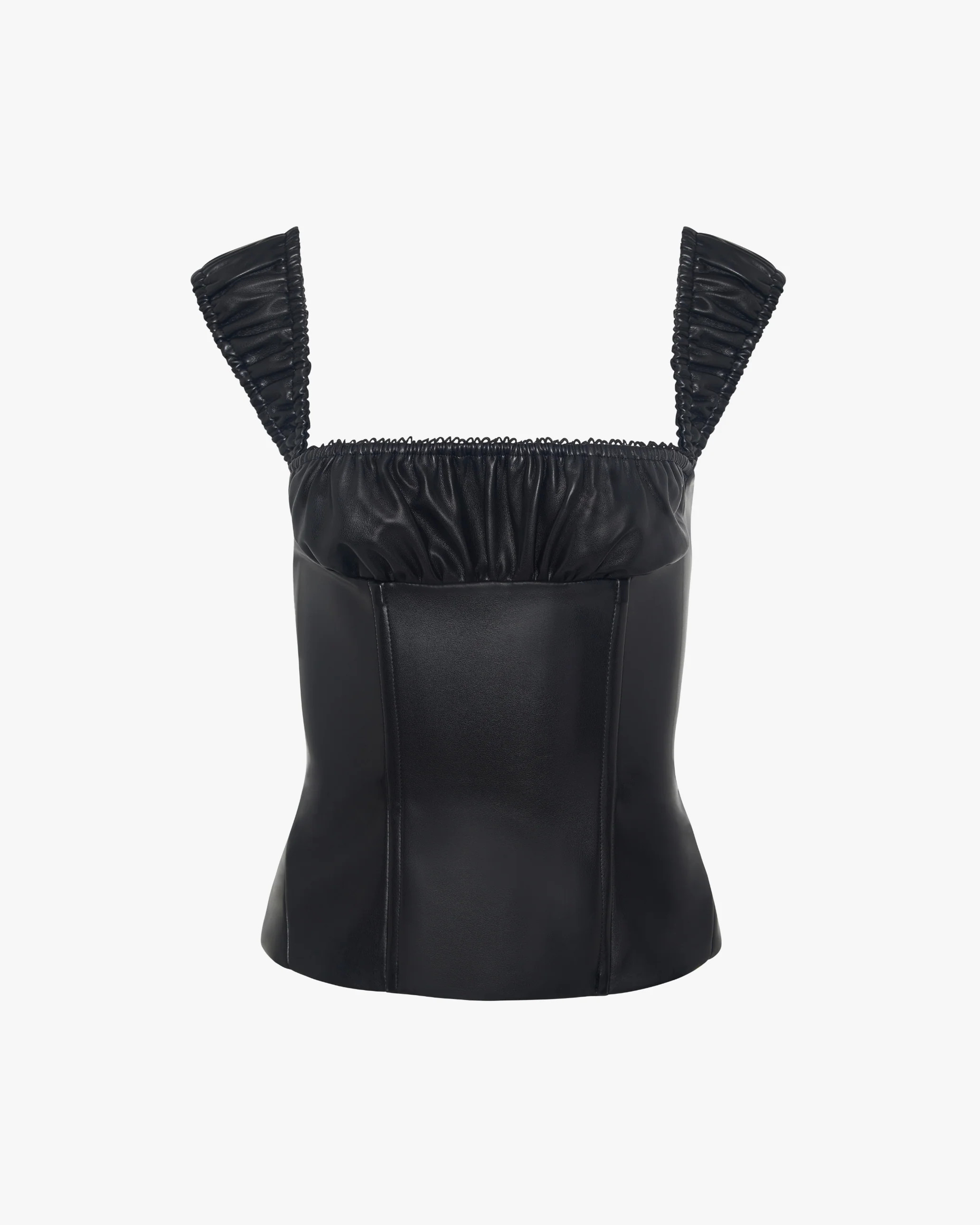 Wide Strap Ruched Cup Corset | We Wore What