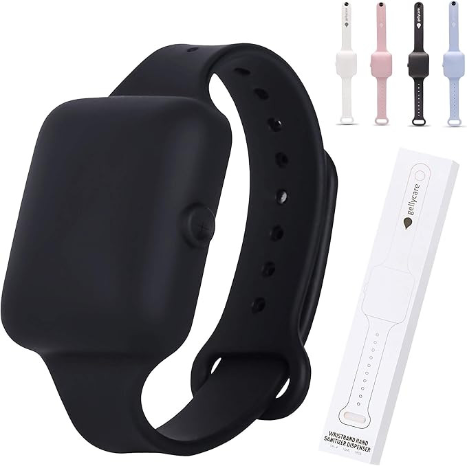 Gellycare Hand Sanitizer Bracelet dispenser - Wearable Hand Dispenser Bracelet - Squeezy Sanitizi... | Amazon (US)