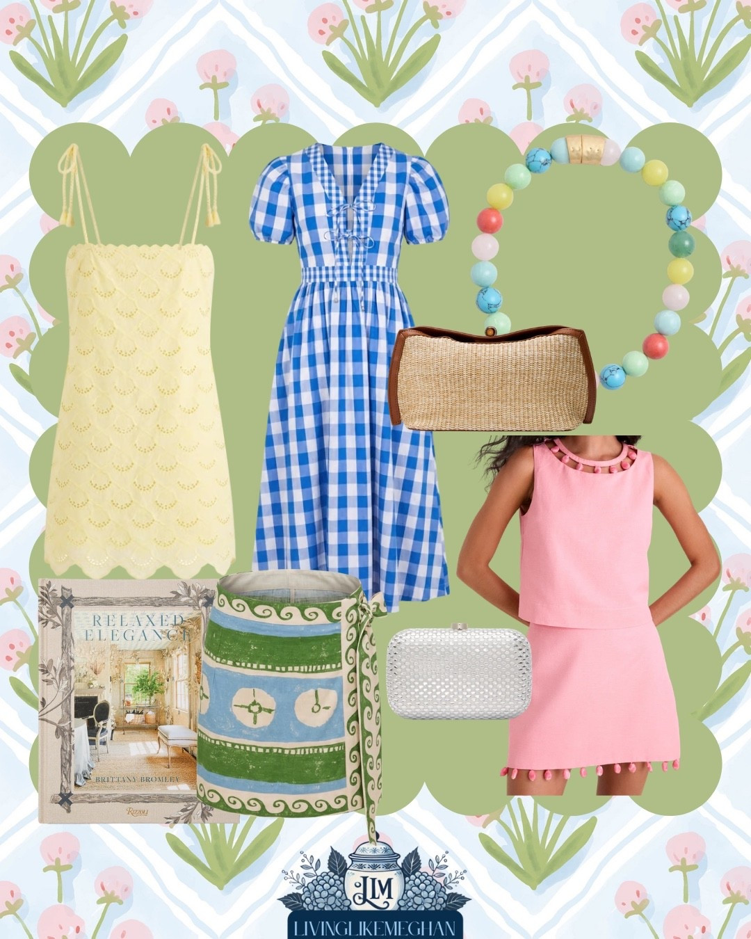 Building the ultimate preppy summer fashion capsule! 🌸🦋 From a classic blue gingham dress and a darling yellow eyelet dress to the sweetest pink matching set, these summer outfit ideas are perfect for your social calendar. Finish the look with a timeless wicker clutch! All the pieces are linked right below! 💛


Preppy summer fashion, blue gingham dress, yellow eyelet dress, wicker clutch, pink matching set, Tuckernuck Haul, grandmillennial style, summer outfit ideas

#LTKSaleAlert #LTKgrwm #LTKootd