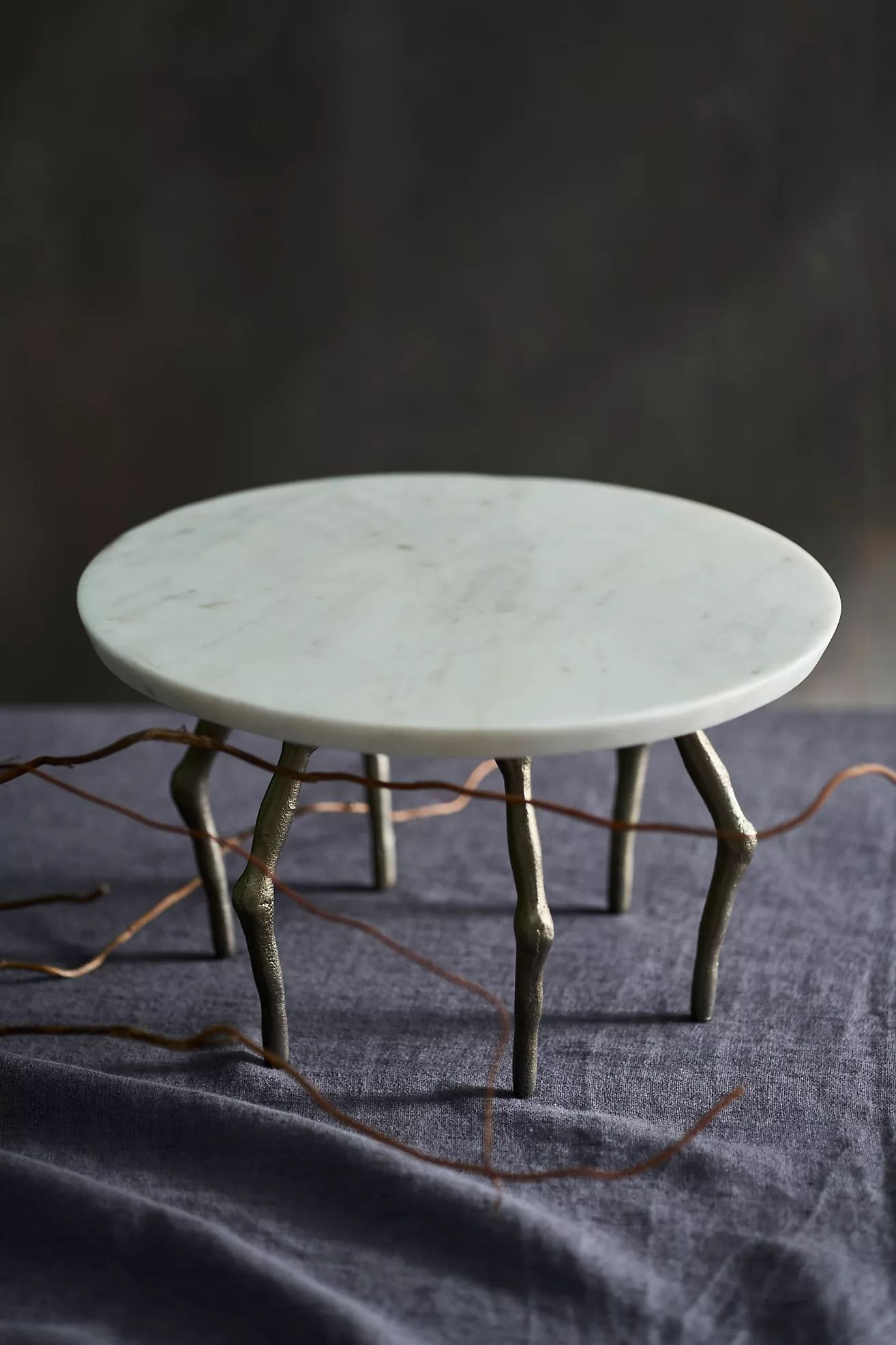 Spider Leg Marble Cake Stand | Anthropologie (US)