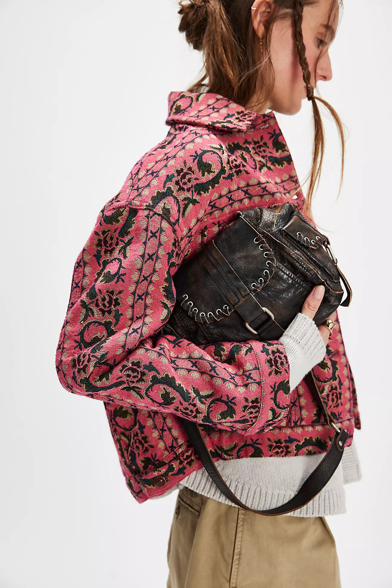 We The Free Baby Leigh Distressed Tote | Free People (Global - UK&FR Excluded)