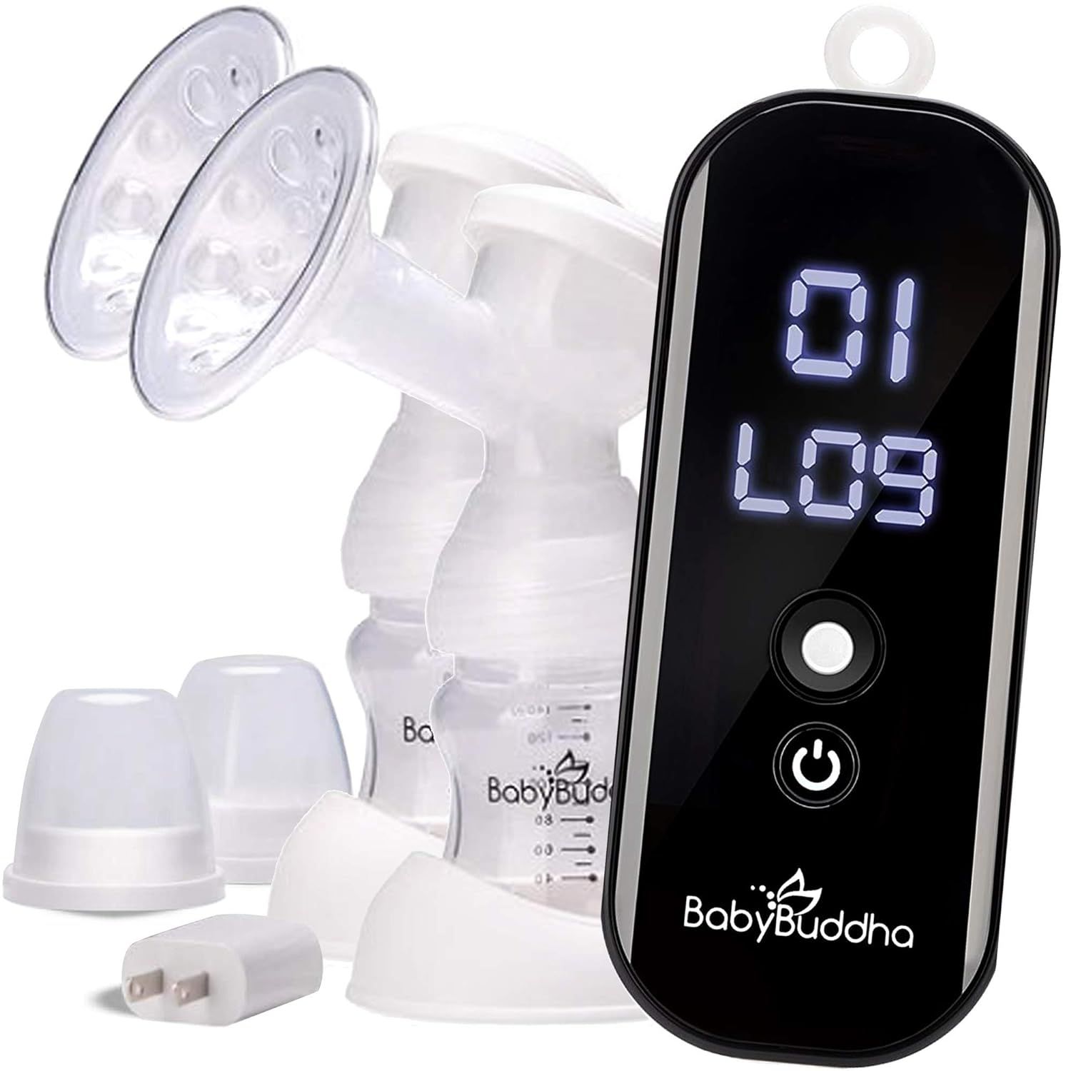 BabyBuddha Portable and Compact Breast Pump - Electronic & Hands-Free - Single and Double Pump - ... | Amazon (US)
