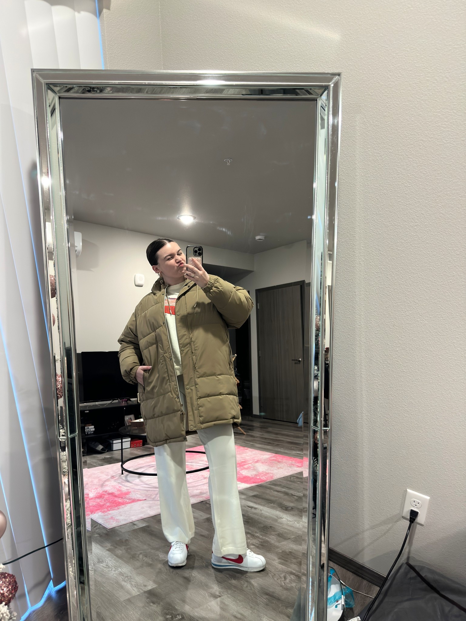 Comfy and cozy winter outfit idea! Perfect for the dentist and errands 🫡

I’m wearing a size 10 coat, size M sweatshirt, size L pants and size 9 sneakers

#LTKMidsize #LTKSeasonal #LTKootd